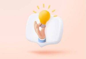 Bright light bulb standing out from others to represent smart energy choices.